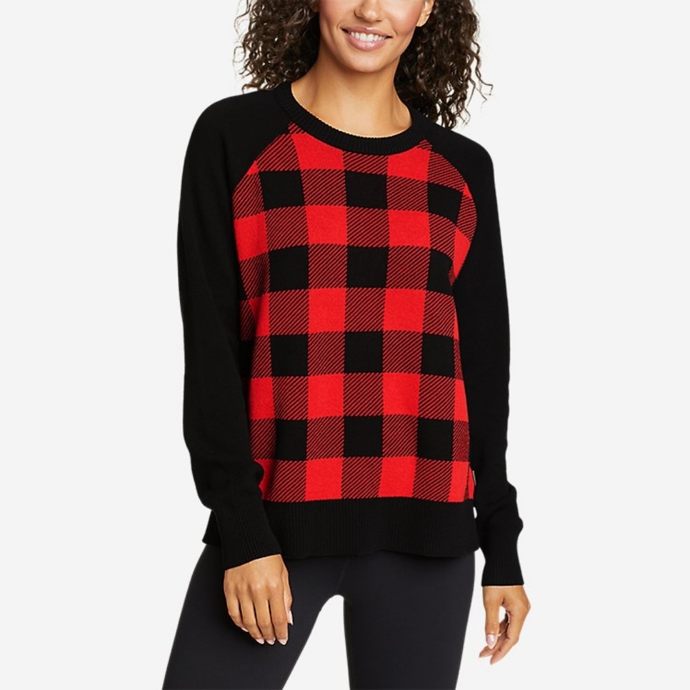 Eddie Bauer Cascadia Sweater Salsa